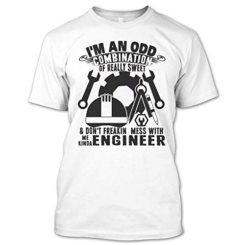 Camiseta de manga corta con texto en inglés «I'm an Odd», regalo para ingeniero, camiseta para hombre y mujer