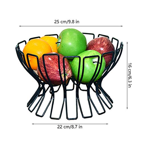 Canasta De Frutas Cocina Multiusos Y Sala De Estar Canasta De Frutas Y Verduras, Puede Almacenar Frutas, Verduras Y Bocadillos Cuenco De Frutas De Metal