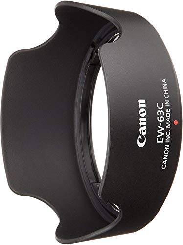 Canon EW-63C - Parasol para objetivos de 18-55mm, negro