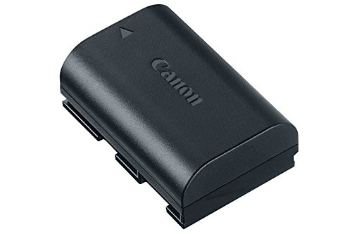 Canon LP-E6N - Batería para cámara de fotos para Canon EOS 60D/EOS 7D/5D MK II (1800 mAh, 7.2 V, Li-Ion), color negro