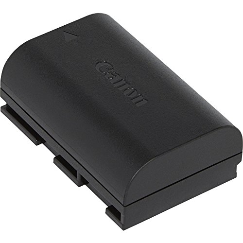 Canon LP-E6N - Batería para cámara de fotos para Canon EOS 60D/EOS 7D/5D MK II (1800 mAh, 7.2 V, Li-Ion), color negro