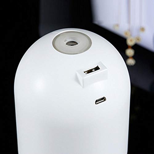 Cápsula Humidificador Mini Usb Nebulizador Aromaterapia Máquina Filtro de aire Aceite esencial Difusor Aromático Tres en una Oficina de escritorio Inicio Baby Spa Yoga - Dura hasta 20 horas