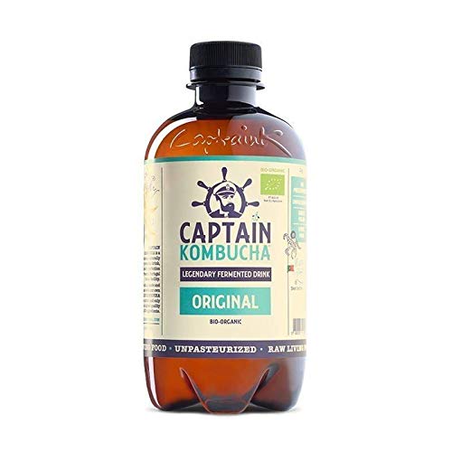 Captain Kombucha Original, Té de burbuja - 400 ml.