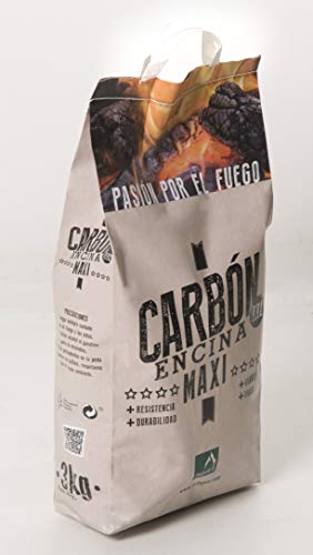 Carbón Vegetal de encina XXL - 3kg