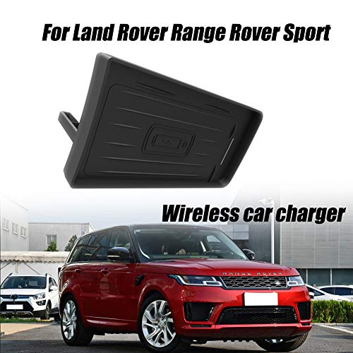 Cargador De Coche Inalámbrico Para El Land Rover Range Rover Sport De Carga Rápida 10W QI Central De Control Automático Embedded Ocultos Placa De Carga Inalámbrica De Sensores De Carga Automático Mat