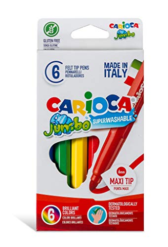 Carioca- Jumbo rotuladores, Multicolor (40568)