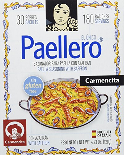 Carmencita Mezcla de Especias para Paella - 30 Sobres (02249)