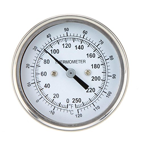 Carne De La Comida De La Cocina Del Hogar Del Indicador Del Termómetro Del Horno De La Temperatura Del Acero Inoxidable