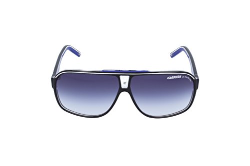 Carrera Grand Prix 2 08 T5C, Gafas de sol Unisex Adulto, Negro (Black Crystal Blue/Dark Blue Gradient), 64 EU