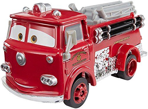 Cars Vehículo Deluxe Red, coche de juguete (Mattel FJJ00)