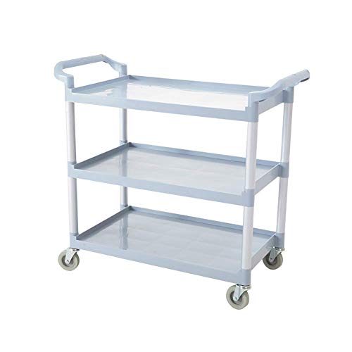 CART Carro ， Carro médico ， Coche comedor ， Recoger ， Carro médico Herramienta Carretilla de hostelería gris con rueda universal, Carro de vino de 3 niveles para cabina de avión, 75 kg de carga por c