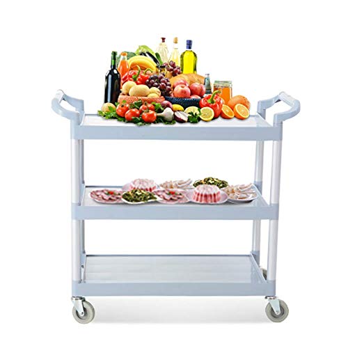 CART Carro ， Carro médico ， Coche comedor ， Recoger ， Carro médico Herramienta Carretilla de hostelería gris con rueda universal, Carro de vino de 3 niveles para cabina de avión, 75 kg de carga por c