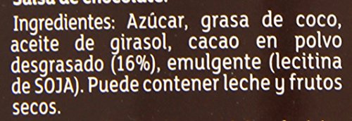 Carte D'Or - Crunchy Topping - Sirope de chocolate negro crujiente - 892 ml