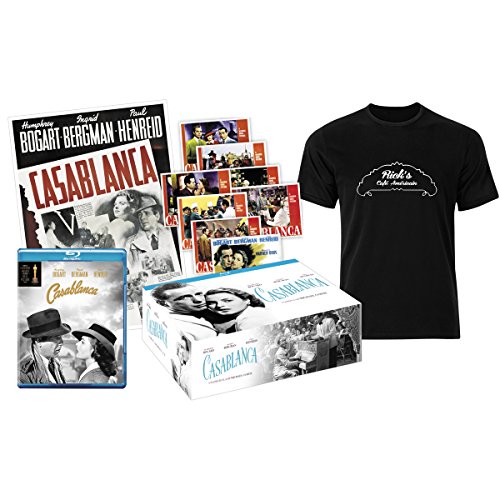 Casablanca - Pack Collector (Blu-Ray + Tshirt L+ 8 Post cards + Poster)r