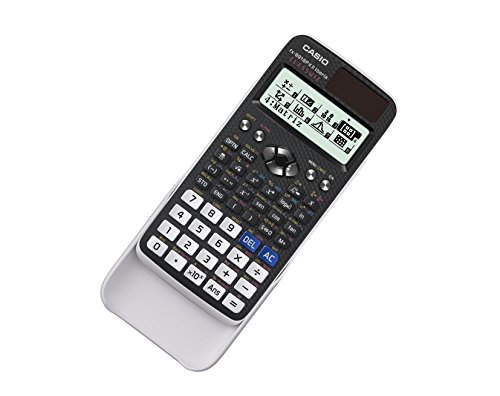 Casio FX-991SPX II - Calculadora científica, Recomendada para el curriculum español y portugués, 576 funciones, Solar y color gris /blanco