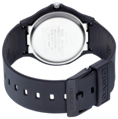 Casio MQ-24-7BLLGF - Reloj con correa de plastico, color blanco / negro