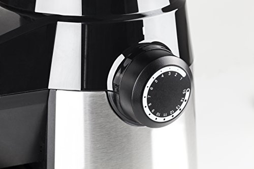 Caso Barista Flavour, Eléctrico Diseño de Molinillo de café, Grado de molienda en 15 Niveles con Molinillo de Acero Inoxidable Resistente, aromaschonend, para un café & Café expreso