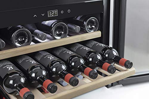 Caso WineSafe 18 EB Integrado 18botella(s) A - Enfriador de vino (Integrado, 3 estanterías, Madera, GS, CE, 18 botella(s), 5-22 °C)