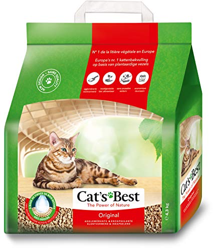 Cat's Best Lecho para gatos Öko Plus, 10L (4.3 kg)