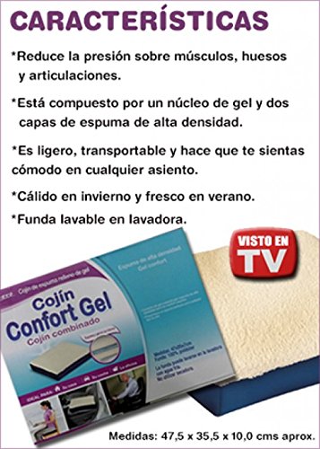 CE-GSH  Cojin de Gel Confort Fushion 2X en promoción ®