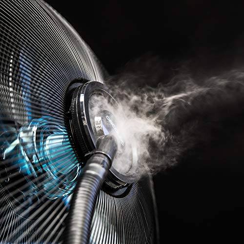 Cecotec EnergySilence 790 FreshEssence Ionic Nebulizador digital con funci—n ionizador, difusor de aromas y anti-mosquitos, 5 aspas, 90 W, 3 velocidades, Temporizador 12h, Dep—sito 3.1L