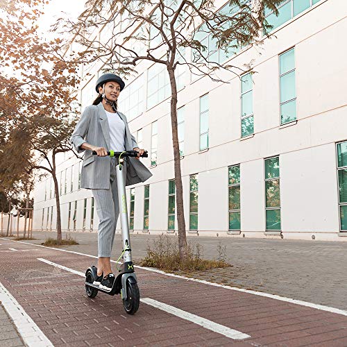 Cecotec Patinete eléctrico Bongo Serie A Connected. Potencia máxima de 700 W, App Smartphone, Batería Intercambiable, autonomía ilimitada Desde 25 km, Ruedas antirreventón de 8,5”