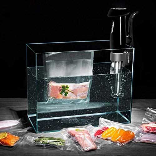 Cecotec Sous Vide Professional Series. Temperatura Ajustable hasta 95ºC, Precisión de +/- 0,1ºC, Flujo de 10l/min, Programable, Temporizador, 1300 W