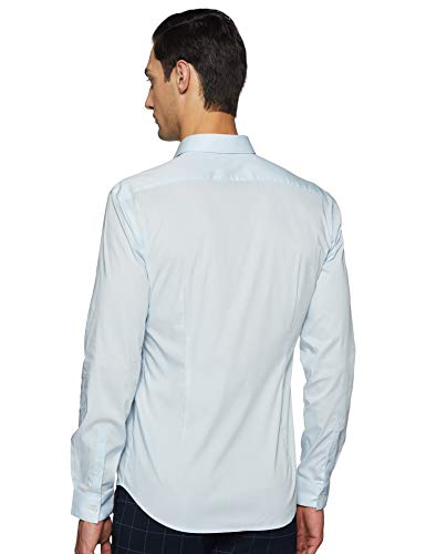 Celio Masantal1 Camisa, Azul (Bleu Ciel Bleu Ciel), Small para Hombre