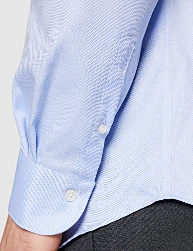 Celio Narox Camisa, Azul (Bleu Ciel Bleu Ciel), Large para Hombre