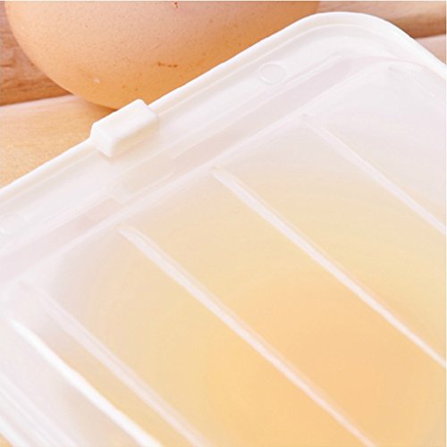 Censhaorme Calderas de plástico para Cuecehuevos Huevos de microondas de Huevo 2 Huevos escalfados para cocinar Huevos Herramientas de Cocina