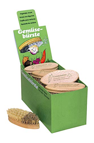 Cepillo para verduras de Fibre & Union de madera de haya cepillado en lugar de pelar