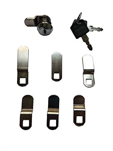 CERRADURA BUZON PUERTA METALICA (KIT) CROMO