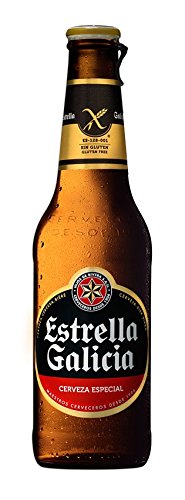 Cerveza Estrella Galicia Sin Gluten-24Unidades de 33Cl (Especial Celíacos)