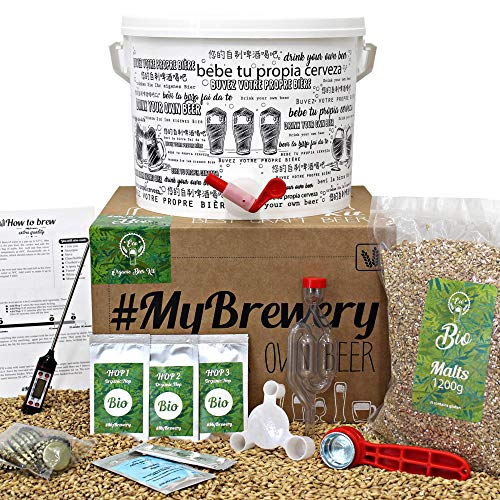 #Cervezanía MyBrewery Home Brewing Kit Bio Beer