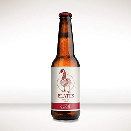 Cervezas La Granja de Goose. Caja de 12 botellas 33cc. En 4 estilos. 3 Pale-Ale + 3 Blates + 3 Gloria-IPA + 3 Granuja