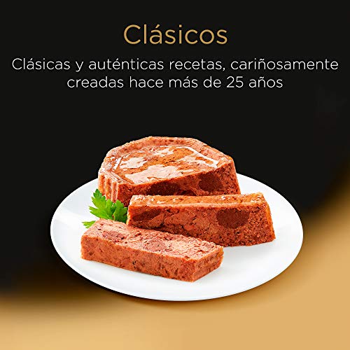 Cesar Multipack de Tarrinas de Comida Húmeda para Perros en Paté, selección de clásicos (Pack de 3 x 8 tarrinas x 150g)