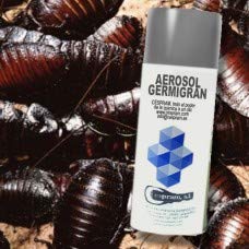 CESPRAM-Insecticida para Cucarachas,control de plagas. Germigran,Spray 520 ml. Cucarachicida (1)