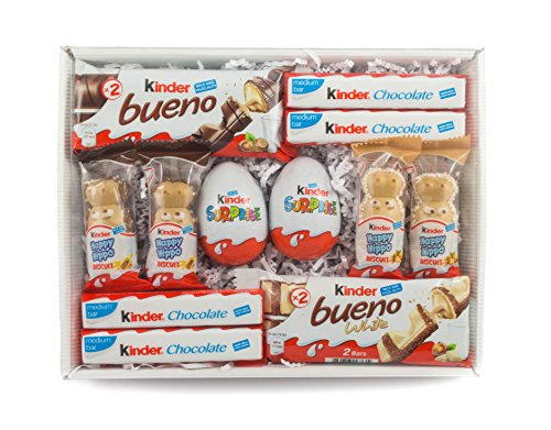 Cesta de regalo de cumpleaños de Kinder Chocolate