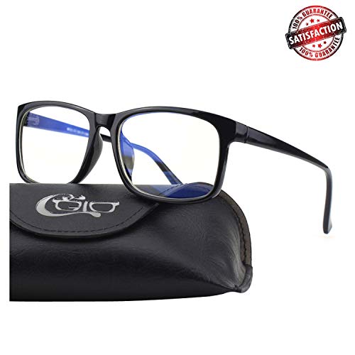 CGID CT12 Gafas para Protección Contra Luz Azul, Anti Fatiga por Deslumbramiento, Prevenir Fatiga