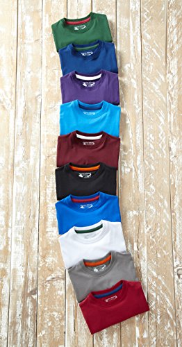 Charles Wilson Paquete 5 Camisetas Cuello Redondo Lisas (XX-Large, Essentials)