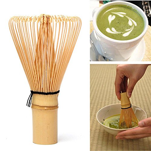 Chasen Bambú Herramienta Batidor de Polvo Matcha Té Japonés Accesorio Ceremonia - 75-80