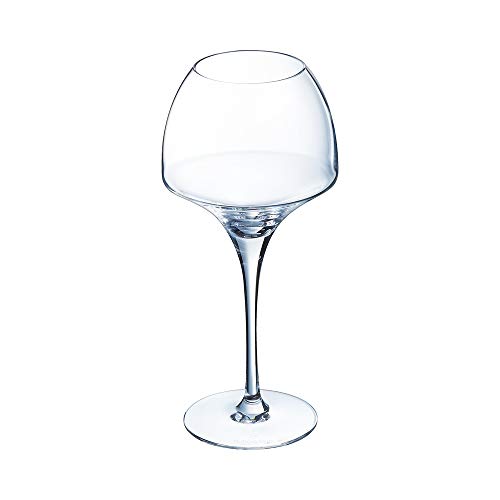 Chef & Sommelier – Juego de 6 copas modelo Open Up Kwarx - Cristal transparente - Medidas 10 x 10 x 23 cm - Capacidad 47 cl