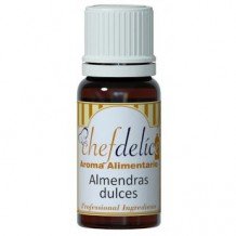 Chefdelice Chefdelice Aroma Concentrado Para Glaseados, Helados, Horneados Y Cremas Sabor Almendras Dulces, 10Ml Chefdelice 21 g