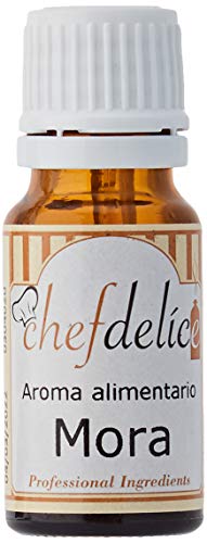 Chefdelice Chefdelice Aroma Concentrado Para Glaseados, Helados, Horneados Y Cremas Sabor Mora, 10Ml Chefdelice 21 g