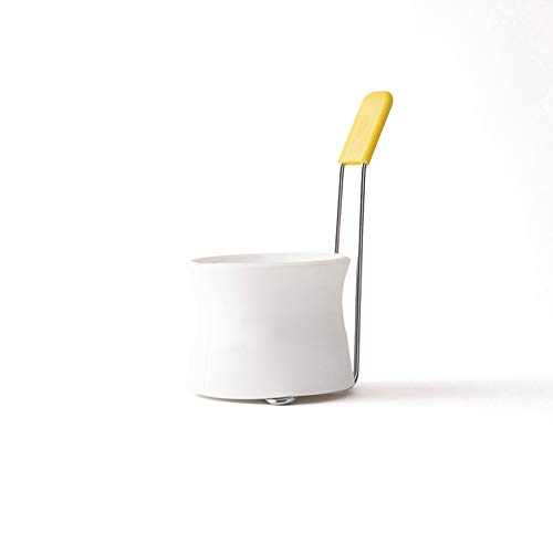 Chef'n 102-862-330-KC Swirl'n Huevo Escalfador con mango de silicona, acero inoxidable