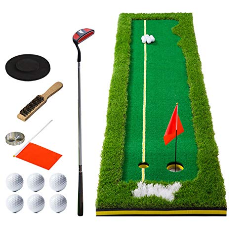 ChengBeautiful Estera de Golf Golf De Interior Práctica Verde De Golf Práctica De Golf Putter Verde Césped Artificial Rollo De Hierba Verde Interior (Color : 4 Color, tamaño : 50 * 300cm)