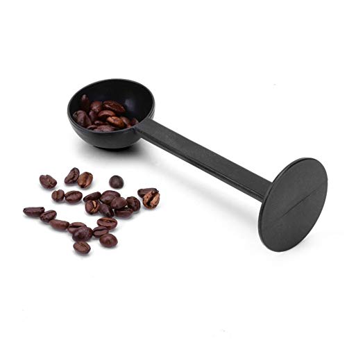 chenran Accesorios 2 EN 1 10 G Medidor De Apisonamiento Medidor De Café Pisón Café Espresso Negro Cuchara De Café Herramientas De Café Y Té Regalo