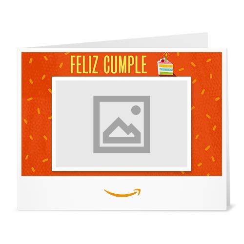 Cheques Regalo de Amazon.es - Para imprimir - Carga una foto - Pastel