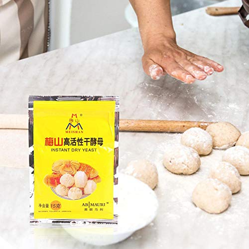 Childlike Levadura Seca Panadera, 150g Levadura De Pan, Levadura En Polvo Altamente Activa Levadura Seca En Polvo Resistente Al Azúcar Levaduras Y Leudantes para Bollo/Pan/Pastas