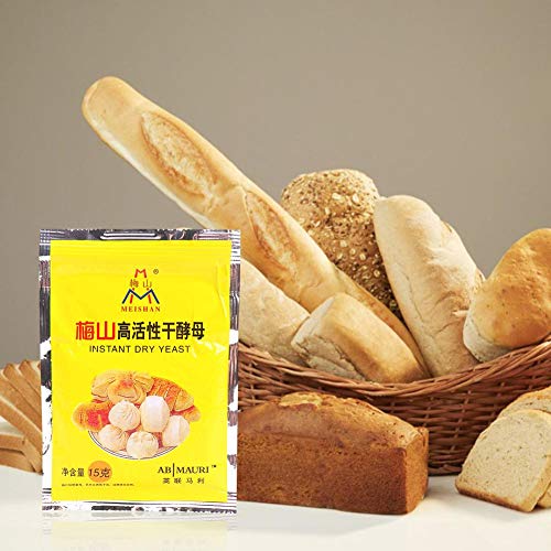 Childlike Levadura Seca Panadera, 150g Levadura De Pan, Levadura En Polvo Altamente Activa Levadura Seca En Polvo Resistente Al Azúcar Levaduras Y Leudantes para Bollo/Pan/Pastas